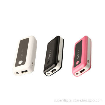 4,000mAh Portable Charging Supplies for Cellphones with 5V Input Voltage